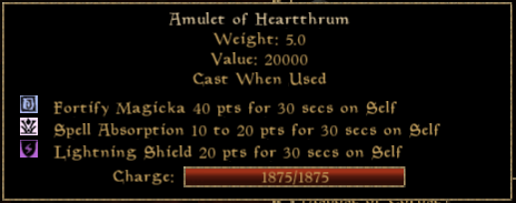 Amulet of Heartthrum